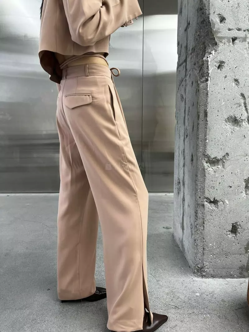 Flipar - Korean Women Fashion - #momslook - Ggreshong Pants - 8