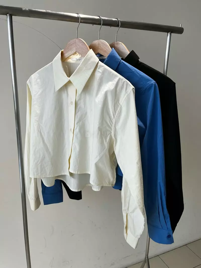 Flipar - Korean Women Fashion - #momslook - Crop Shirt - 9