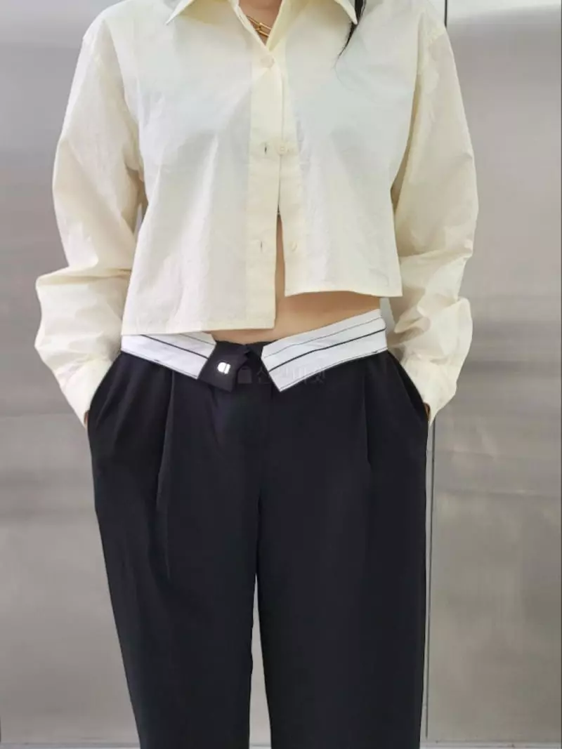 Flipar - Korean Women Fashion - #thelittlethings - Crop Shirt - 6