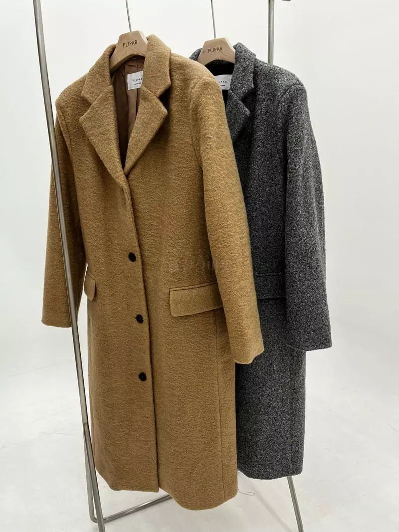 Flipar - Korean Women Fashion - #womensfashion - Wave Coat - 5