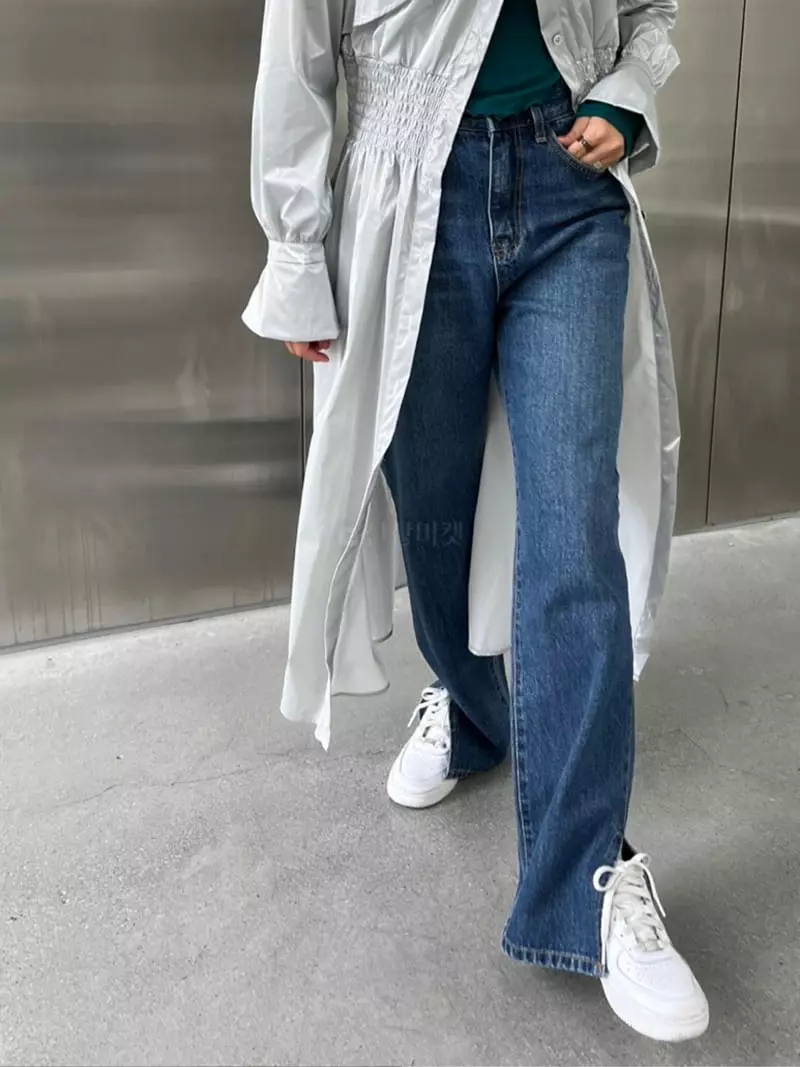 Flipar - Korean Women Fashion - #womensfashion - Slit Jeans - 2
