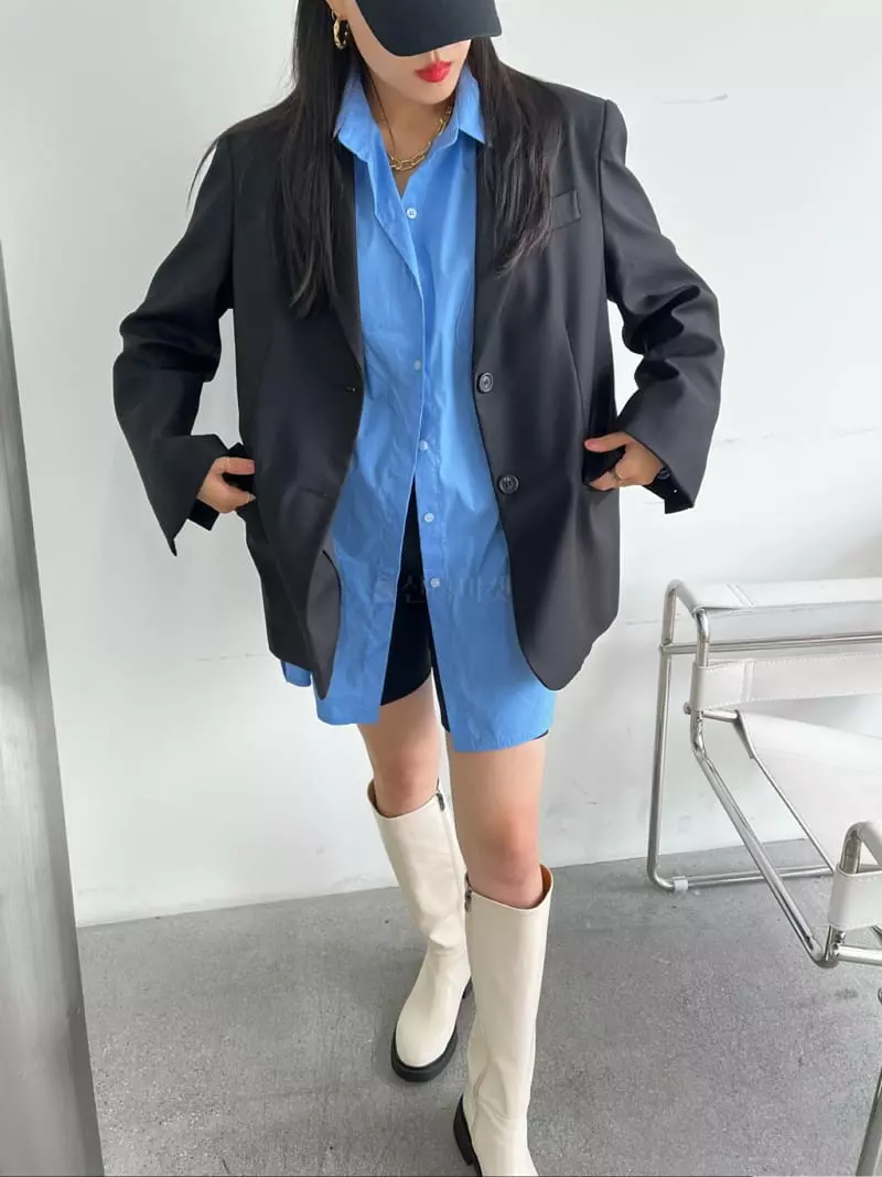 Flipar - Korean Women Fashion - #womensfashion - Boxy Shirt - 11