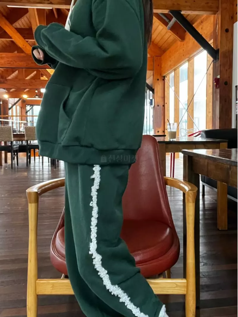 Flipar - Korean Women Fashion - #womensfashion - Recoad Fleece Pants - 7