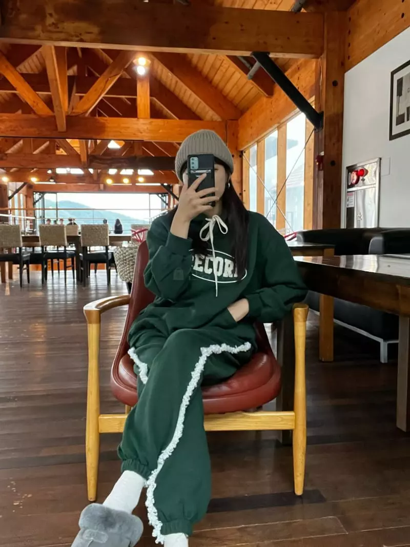 Flipar - Korean Women Fashion - #womensfashion - Recoad Fleece Pants - 9