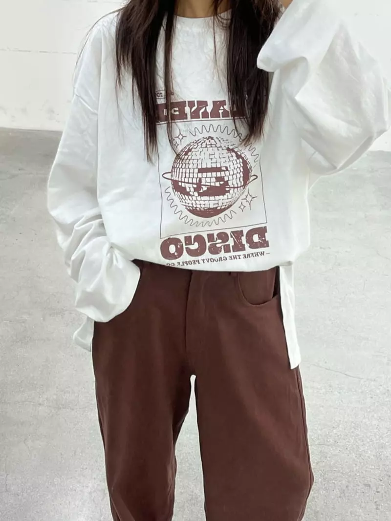 Flipar - Korean Women Fashion - #momslook - Disco Tee - 4