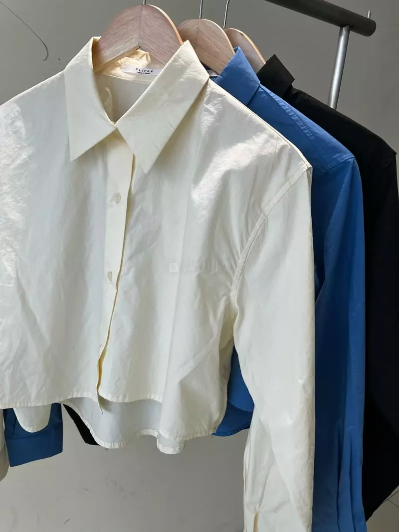 Flipar - Korean Women Fashion - #womensfashion - Crop Shirt - 10