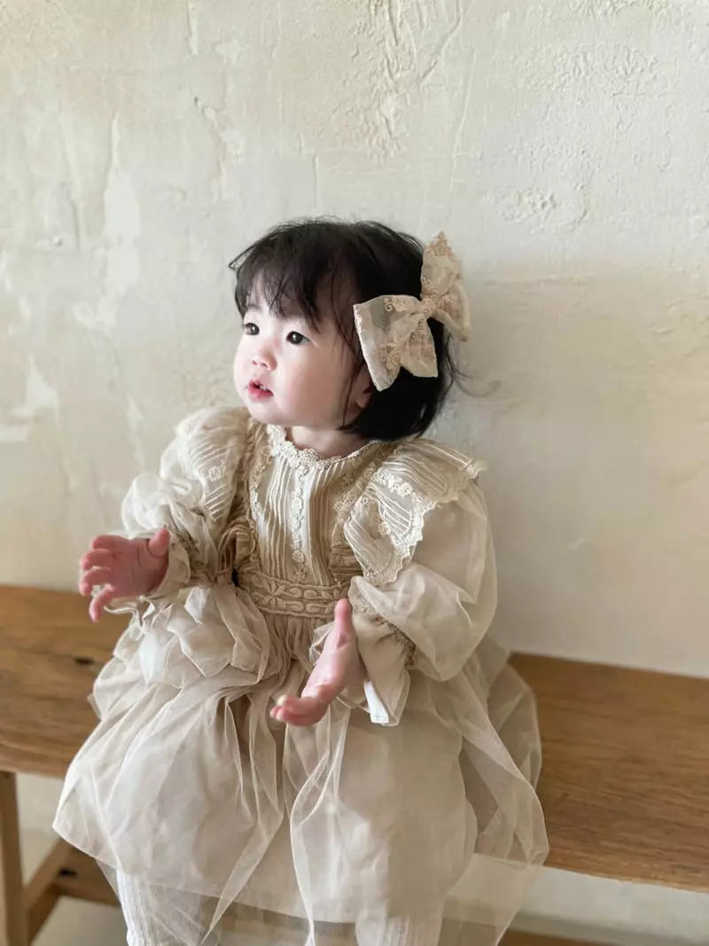 Flo - Korean Baby Fashion - #onlinebabyboutique - Allia Bebe One-piece3 - 4