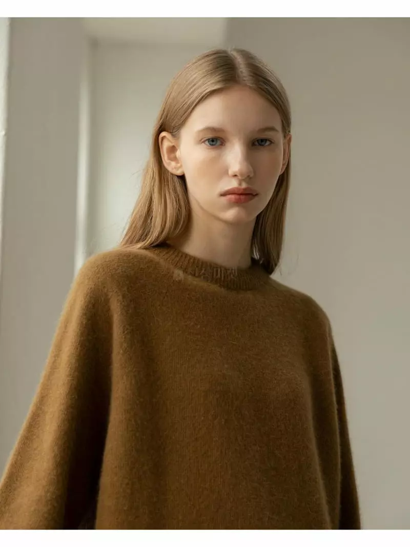 Floaty - Korean Women Fashion - #momslook - Whole Gament Plenty Knit Tee - 9