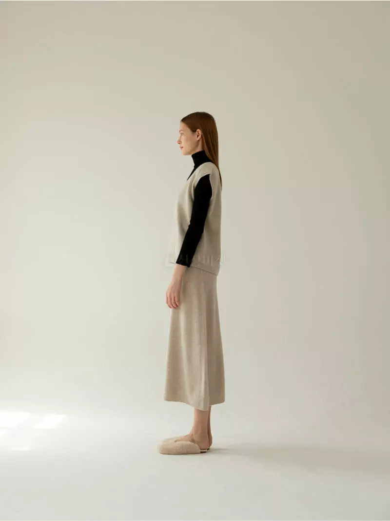 Floaty - Korean Women Fashion - #momslook - Whole Gament Ber Skrit - 2