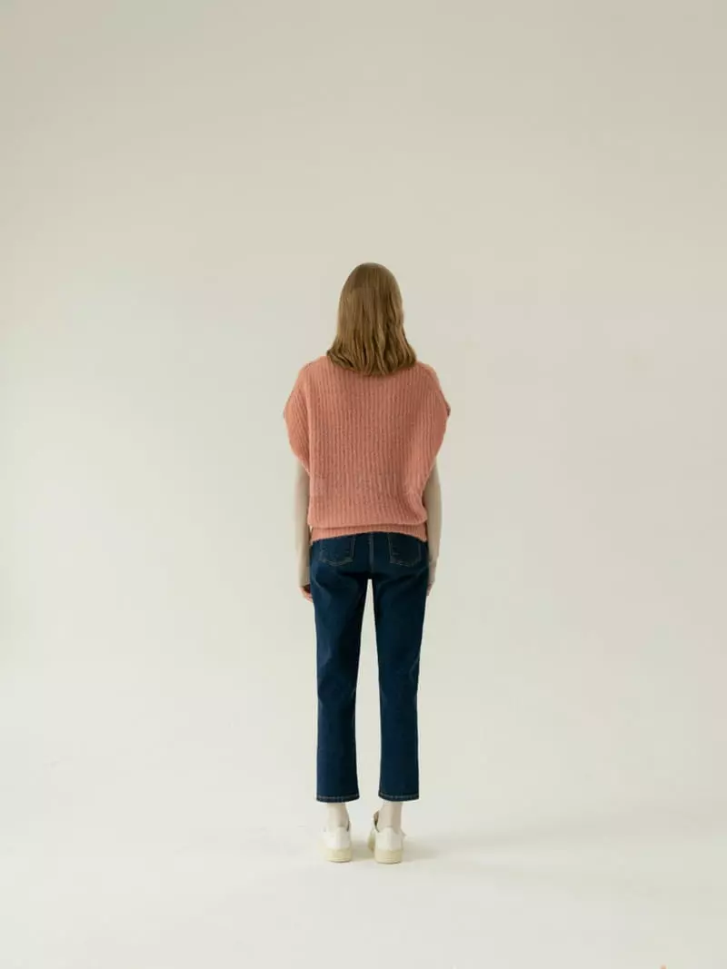 Floaty - Korean Women Fashion - #momslook - Early R Knit Tee - 7