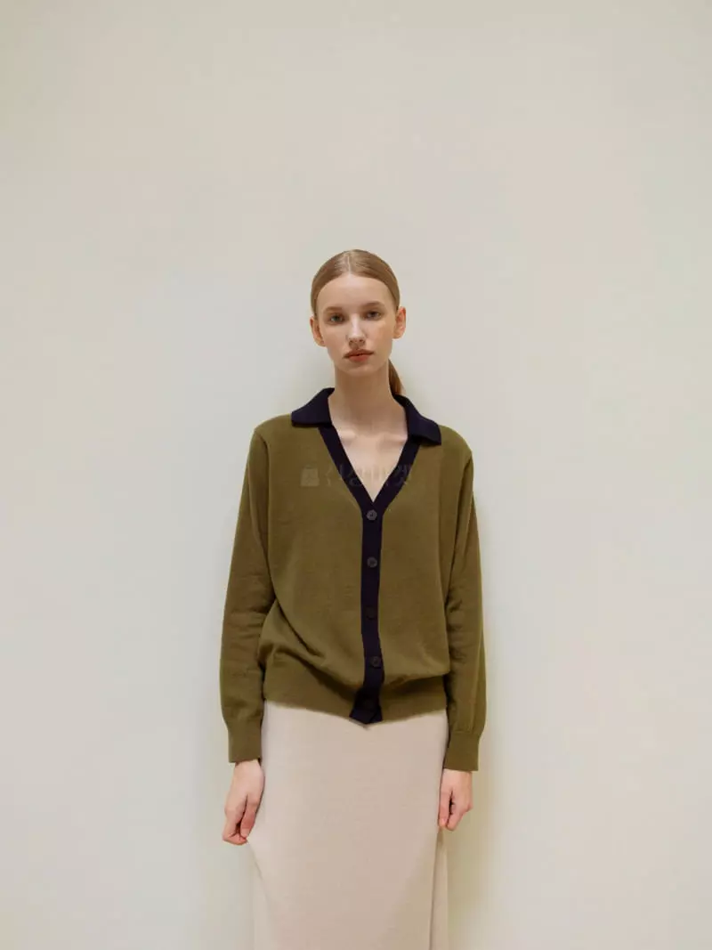 Floaty - Korean Women Fashion - #momslook - Mood Collar Cardigan - 5
