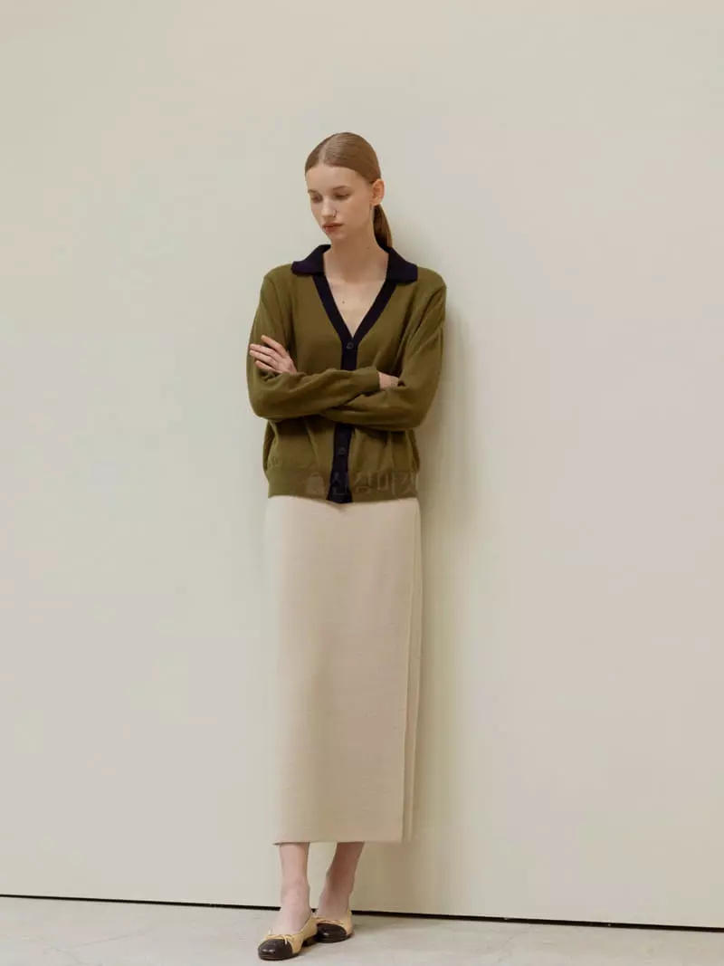 Floaty - Korean Women Fashion - #momslook - Mood Collar Cardigan - 7