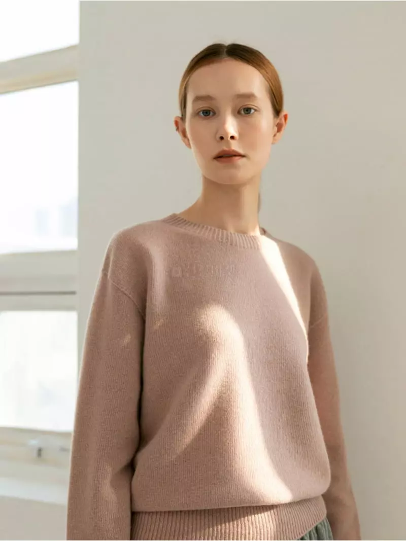 Floaty - Korean Women Fashion - #pursuepretty - Whole Gament Rano R Knit Tee - 2