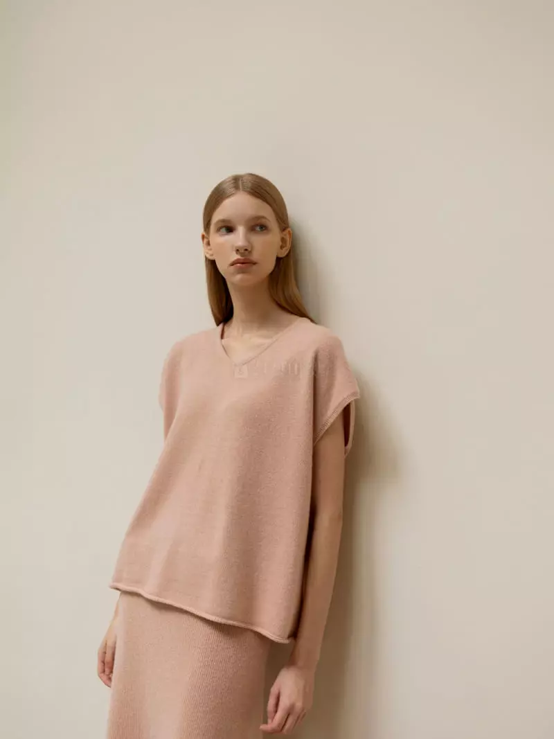 Floaty - Korean Women Fashion - #vintagekidsstyle - Whole Gament Lisson Vest - 5