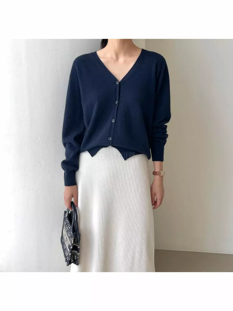 Floaty - Korean Women Fashion - #womensfashion - Whole Gament Cully Cardigan - 6