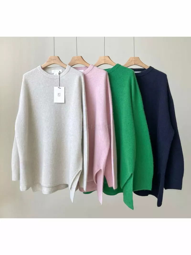 Floaty - Korean Women Fashion - #womensfashion - Whole Gament Racoon Max R Knit Tee - 10