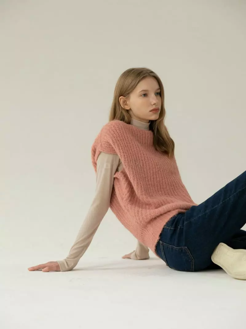 Floaty - Korean Women Fashion - #womensfashion - Early R Knit Tee - 6