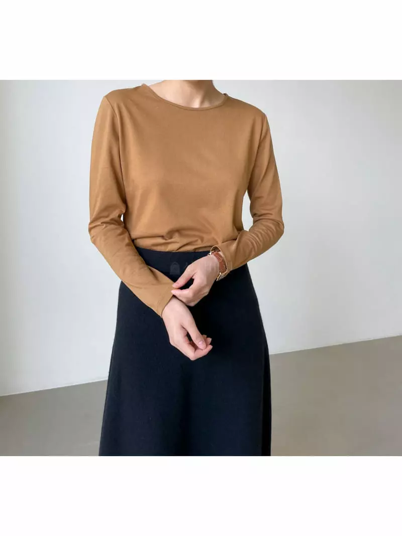 Floaty - Korean Women Fashion - #momslook - Base Tee - 4