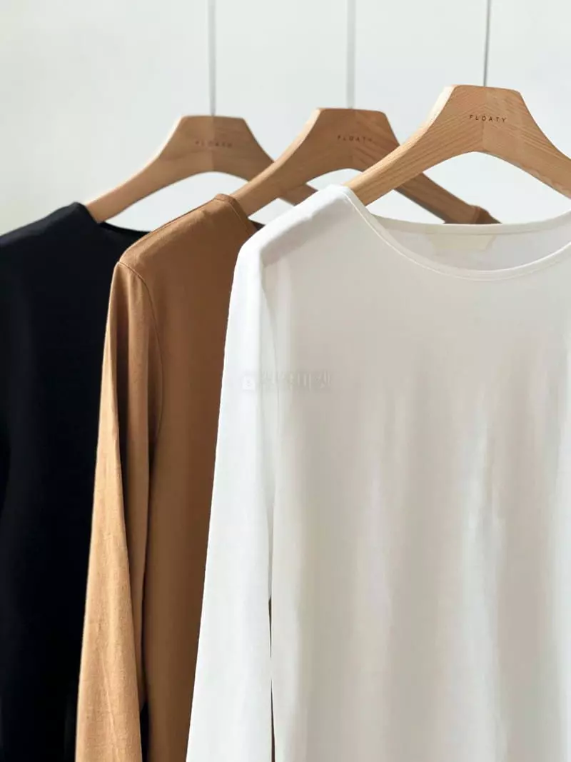 Floaty - Korean Women Fashion - #womensfashion - Base Tee - 6