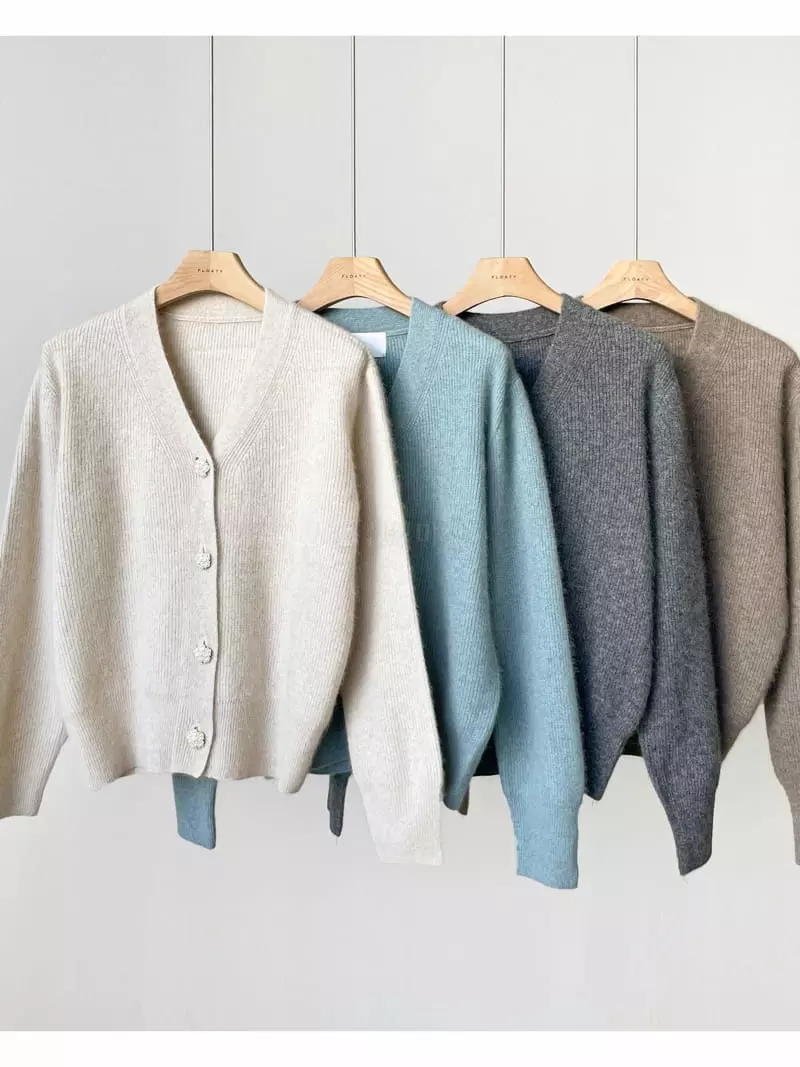 Floaty - Korean Women Fashion - #womensfashion - Racoon Cardigan - 7