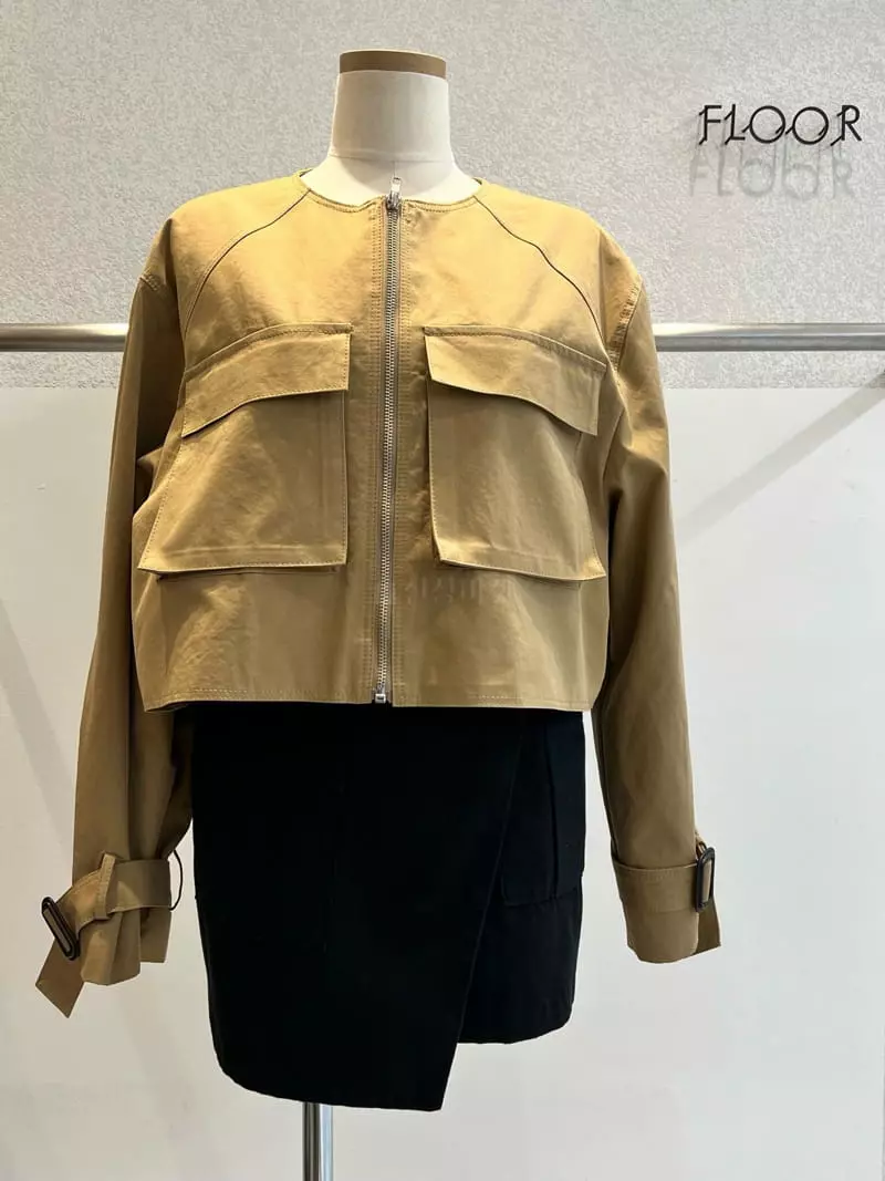 Floor - Korean Women Fashion - #momslook - Cotton Pocket Jumper - 3