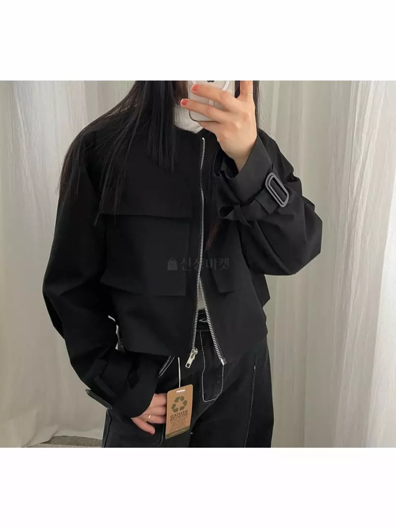 Floor - Korean Women Fashion - #momslook - Cotton Pocket Jumper - 9