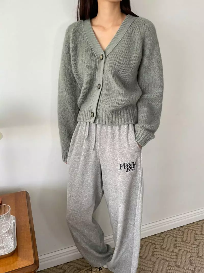 Floor - Korean Women Fashion - #momslook - Alpaca Cardigan - 2