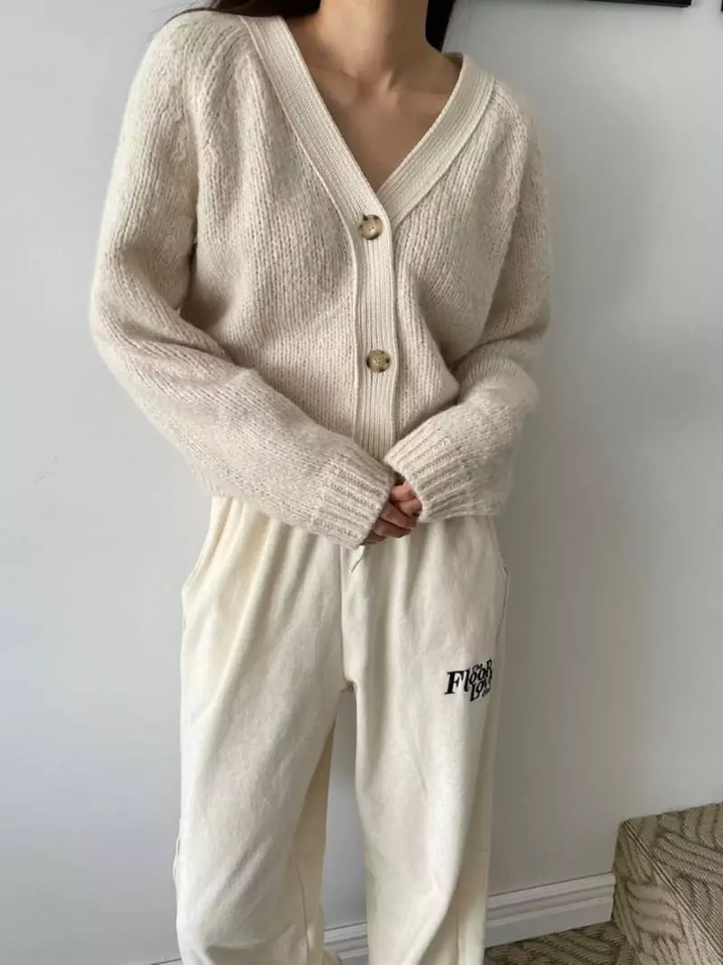 Floor - Korean Women Fashion - #momslook - Alpaca Cardigan - 5