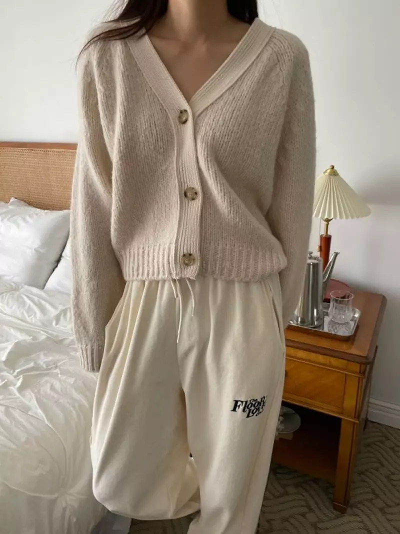 Floor - Korean Women Fashion - #momslook - Alpaca Cardigan - 6