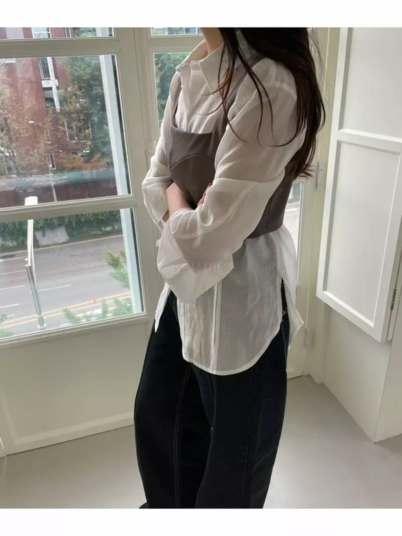 Floor - Korean Women Fashion - #momslook - Bustier Top - 4