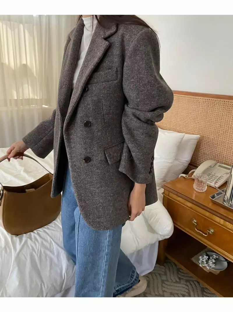 Floor - Korean Women Fashion - #pursuepretty - Alte Jacket - 9