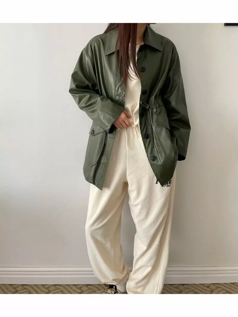 Floor - Korean Women Fashion - #pursuepretty - Leja Half Jacket - 2