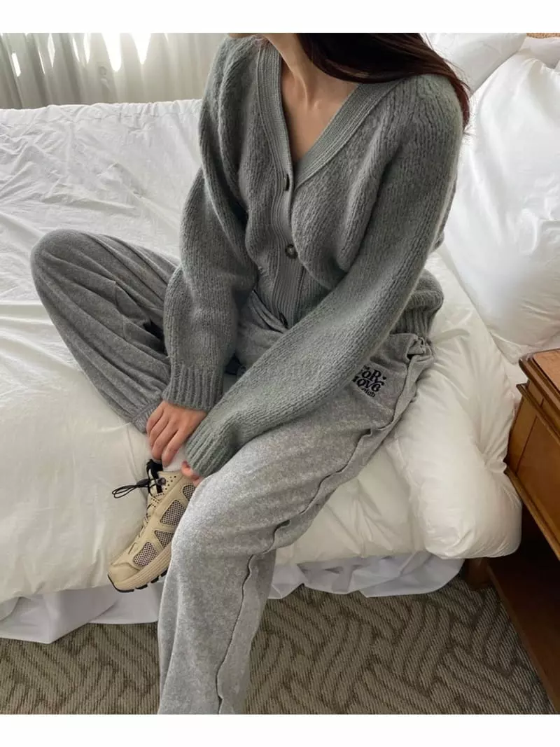 Floor - Korean Women Fashion - #restrostyle - Alpaca Cardigan - 11