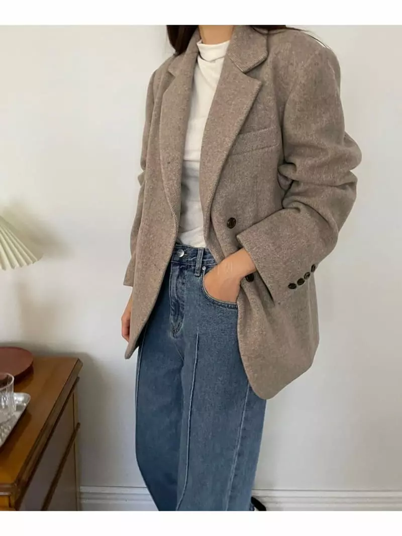 Floor - Korean Women Fashion - #restrostyle - Alte Jacket - 10