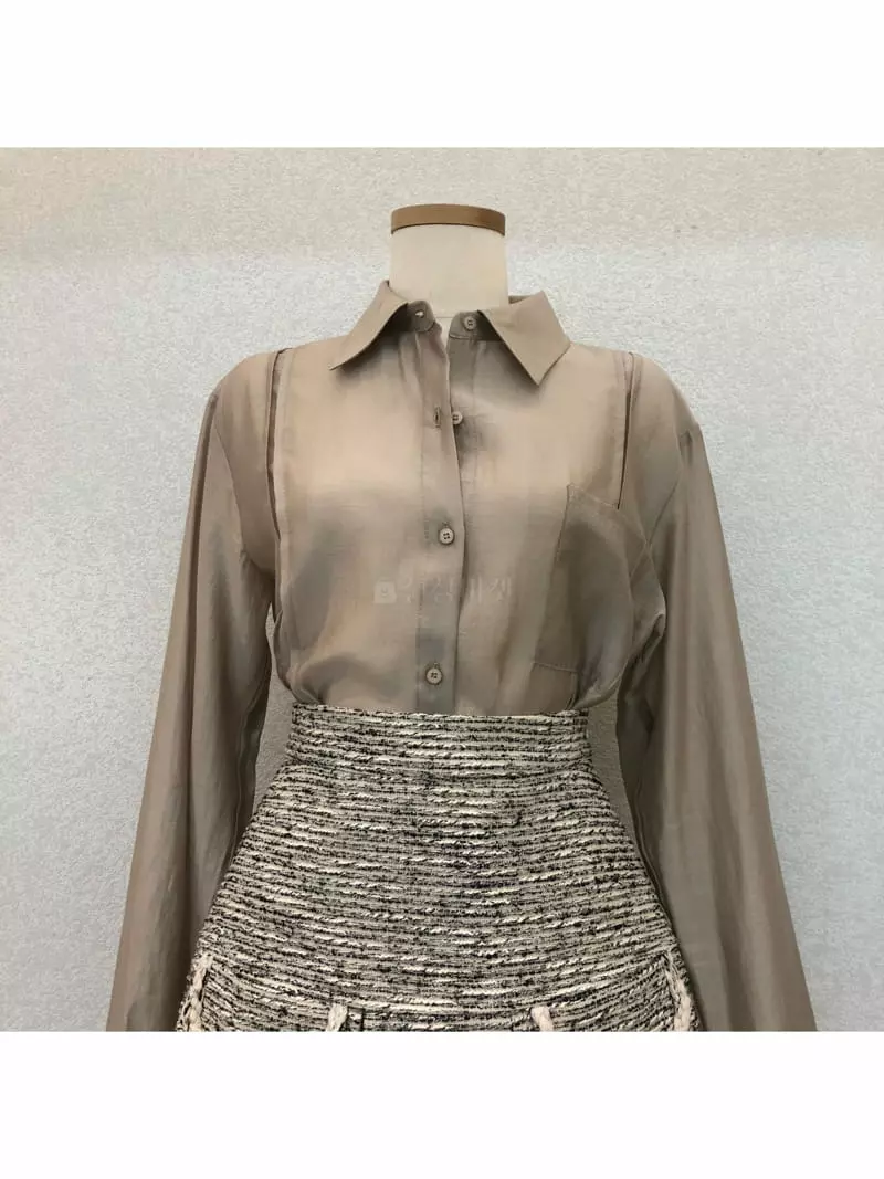 Floor - Korean Women Fashion - #romanticstyle - Robe Blouse - 5