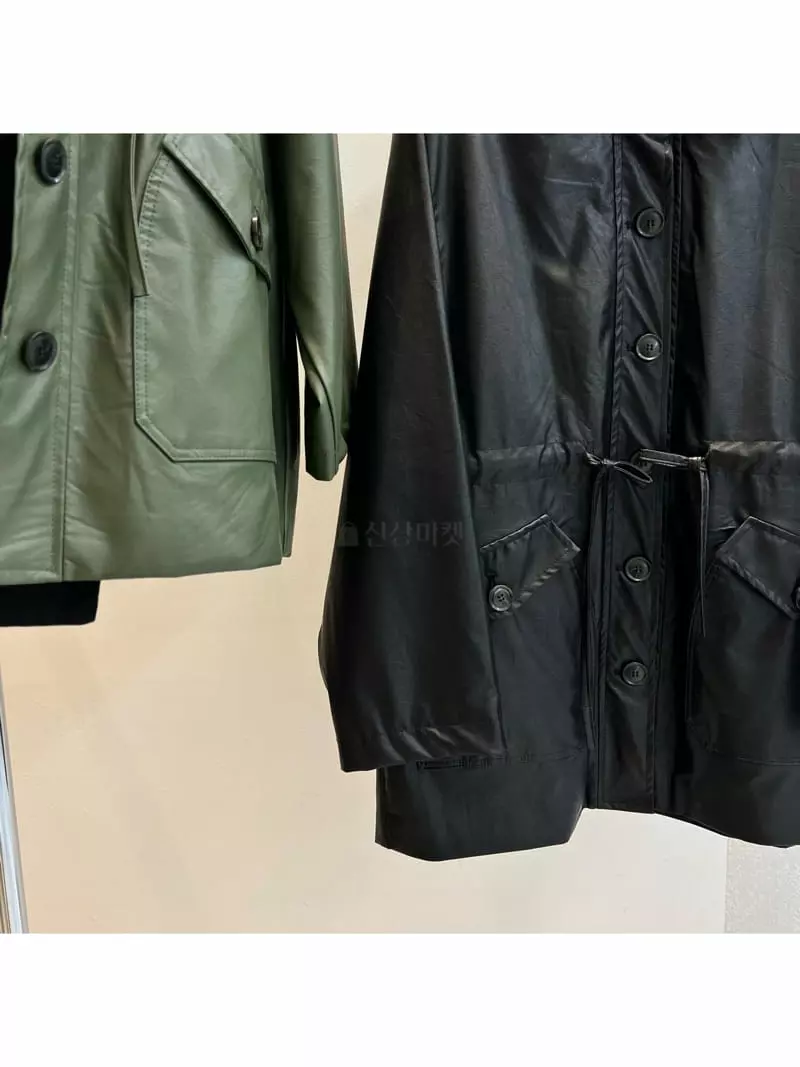 Floor - Korean Women Fashion - #restrostyle - Leja Half Jacket - 4