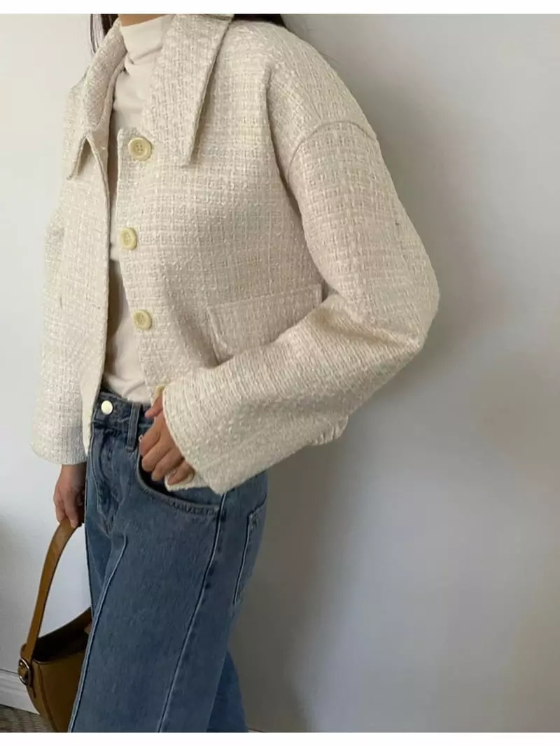 Floor - Korean Women Fashion - #thelittlethings - Mimi Pocket Jacket - 9