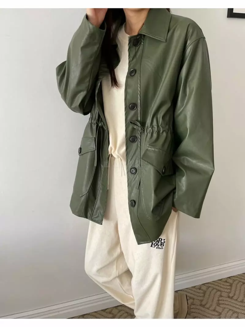 Floor - Korean Women Fashion - #vintagekidsstyle - Leja Half Jacket