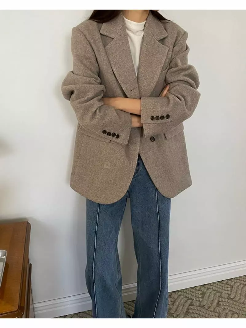 Floor - Korean Women Fashion - #womensfashion - Alte Jacket - 6