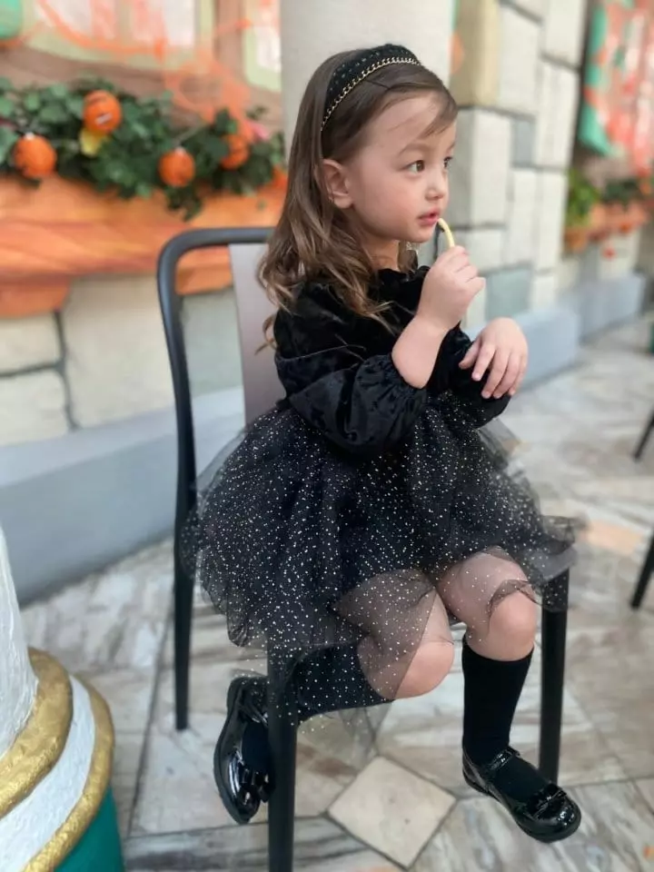 Flower J - Korean Children Fashion - #fashionkids - Star Shine One-piece - 5