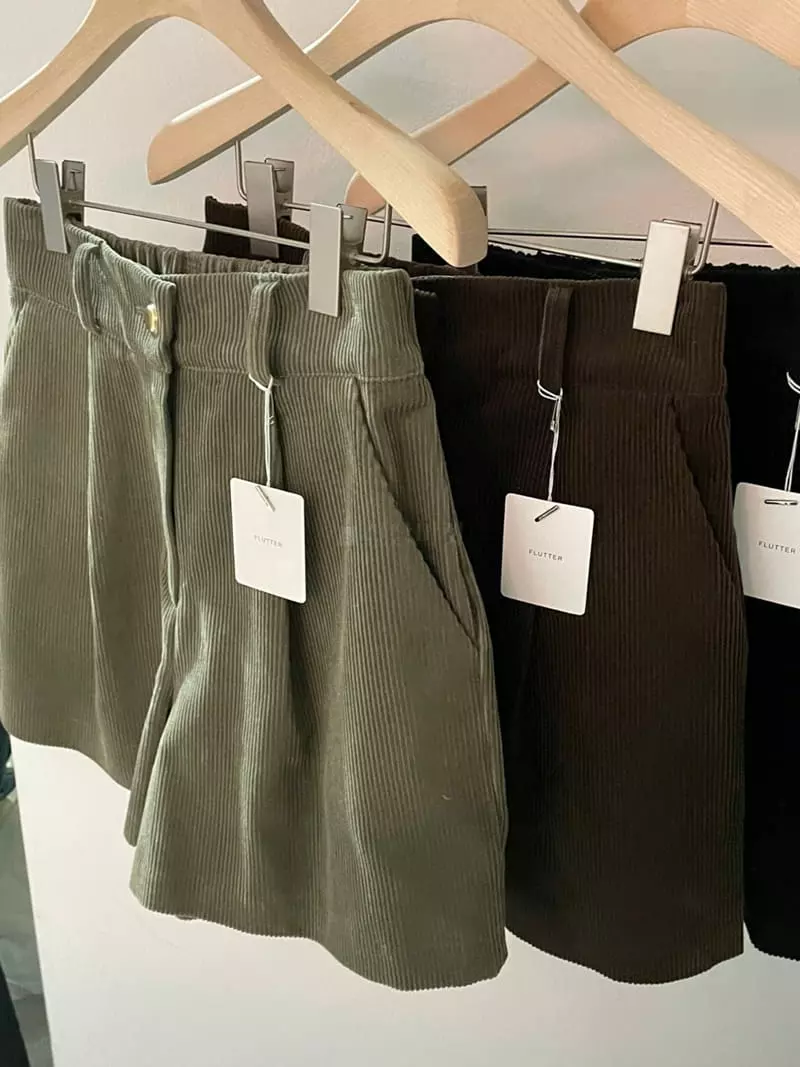 Flutter - Korean Women Fashion - #momslook - Cordu Pants - 5