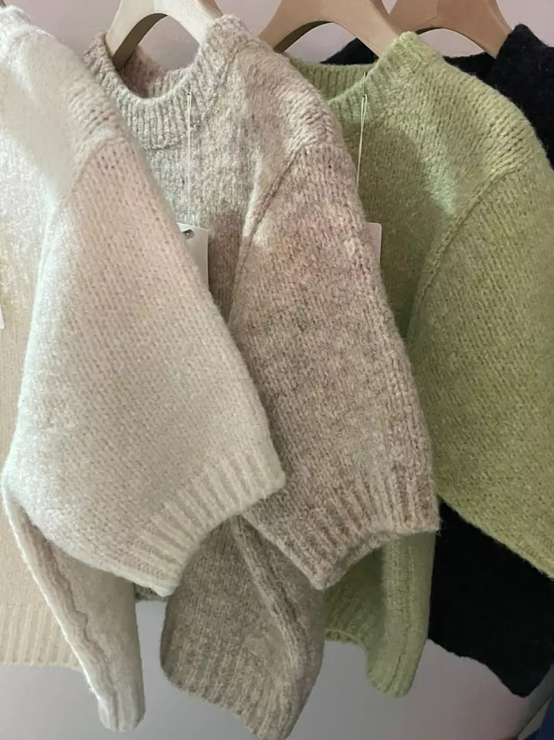 Flutter - Korean Women Fashion - #momslook - Morison Knit Tee - 6
