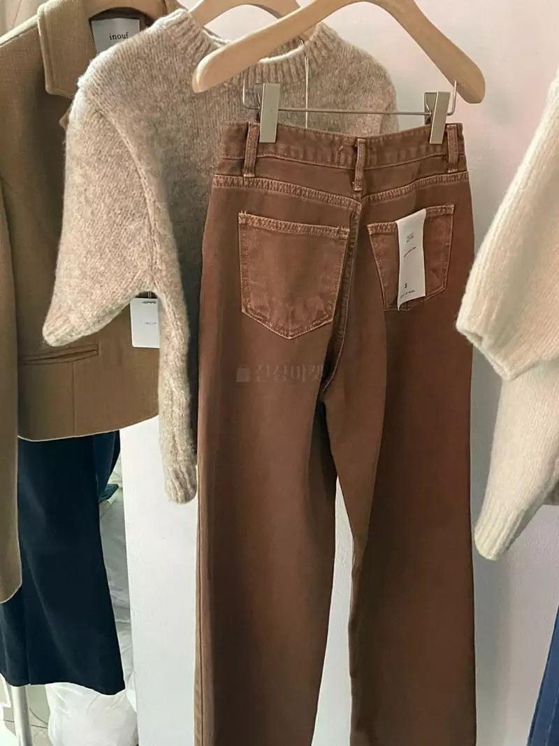 Flutter - Korean Women Fashion - #momslook - Dyeing Pants - 11