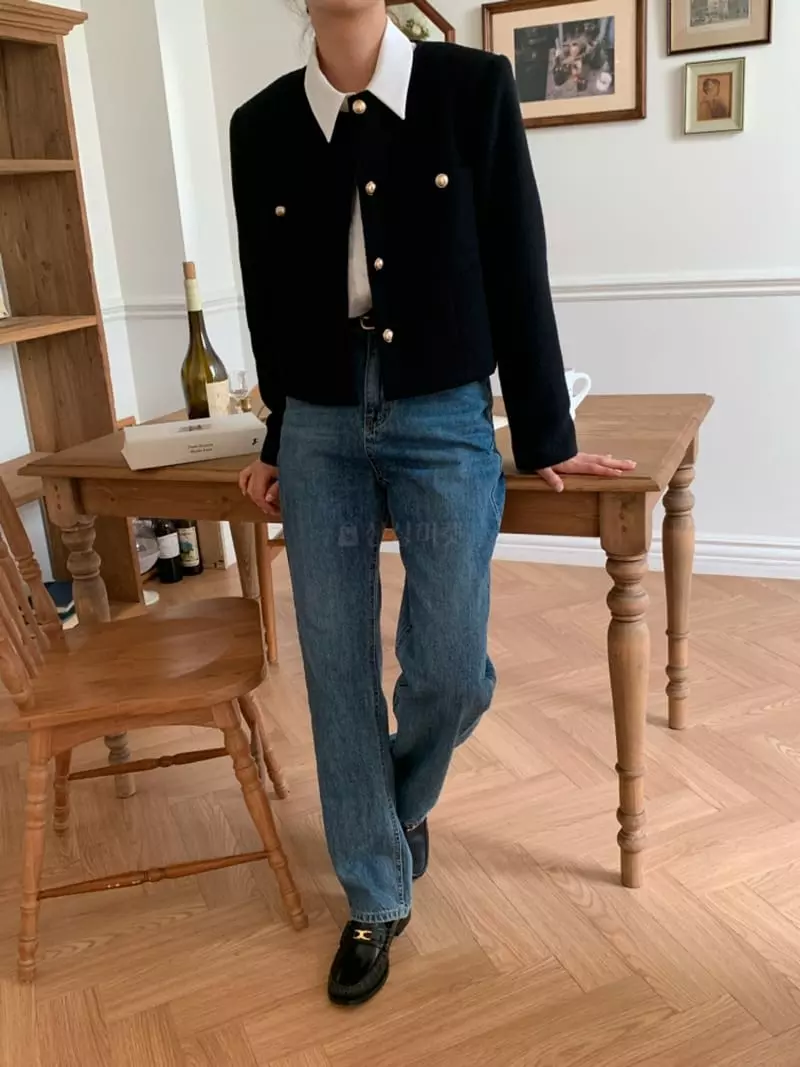 Flutter - Korean Women Fashion - #momslook - Signal Twid Jacket - 10