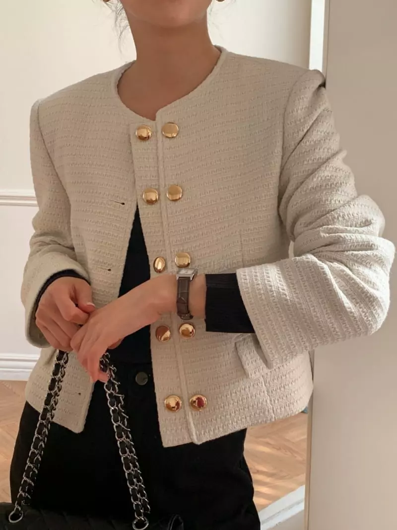 Flutter - Korean Women Fashion - #womensfashion - Mate Jacket - 4