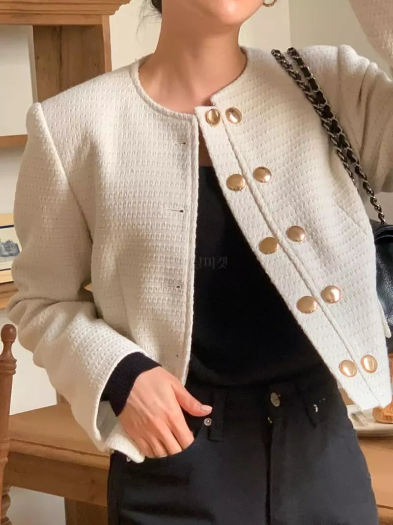 Flutter - Korean Women Fashion - #momslook - Mate Jacket - 6