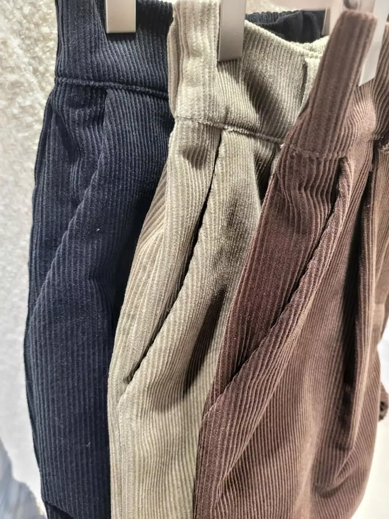 Flutter - Korean Women Fashion - #womensfashion - Cordu Pants - 6