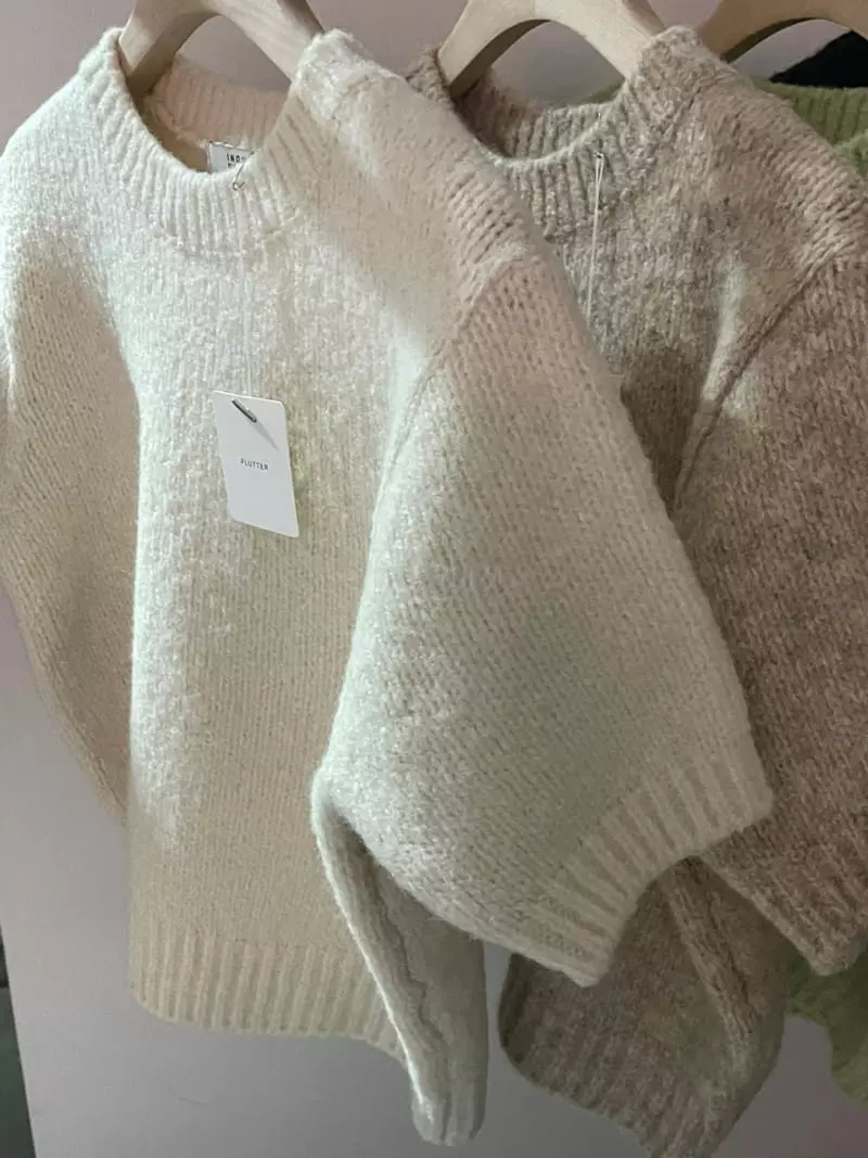 Flutter - Korean Women Fashion - #womensfashion - Morison Knit Tee