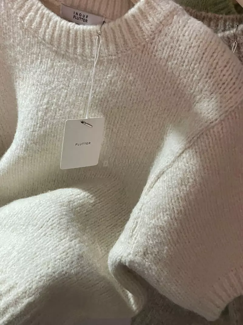 Flutter - Korean Women Fashion - #womensfashion - Morison Knit Tee - 7