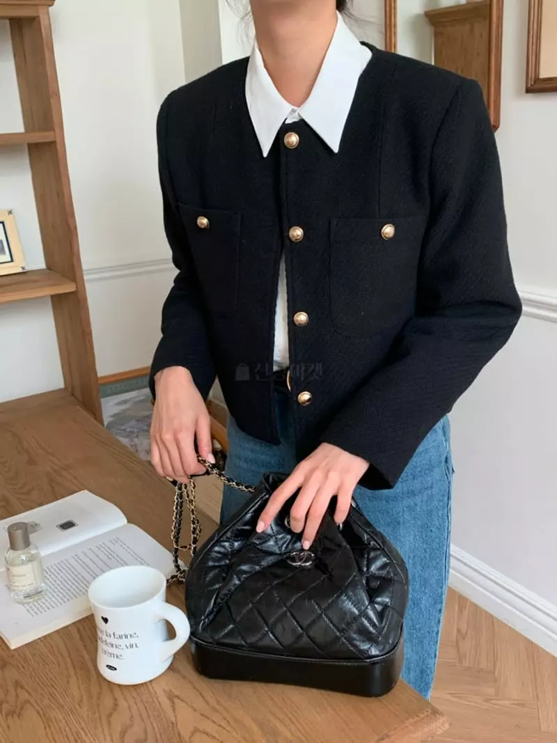 Flutter - Korean Women Fashion - #womensfashion - Signal Twid Jacket